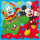 20x Serviette Mickey Mouse 33x33cm