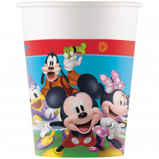 8x Papierbecher Mickey Mouse 200ml