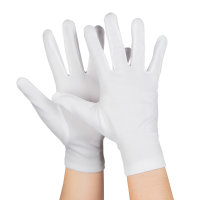 Handschuhe weiß kurz