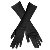 Handschuhe schwarz mittellang
