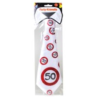Krawatte Trafficsign 50