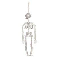 Skelett 32cm silber