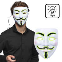 LED Maske Protest