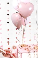 Folienballon Herz rosa 45cm