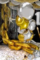 Folienballon rund gold 45cm