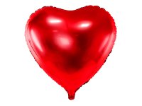 Folienballon Herz rot 60cm