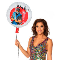 Folienballon Ninja 45cm