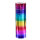 2x Luftschlange Rainbow metallic