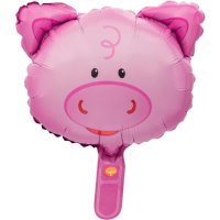 Mini-Folienballon Schwein