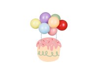 Cake Topper Ballons bunt 29cm