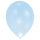 5x Latexballon LED blau 23cm