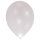 5x Latexballon LED silber 38cm
