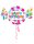 Folienballon Bonbon bunt Happy Birthday 101cm