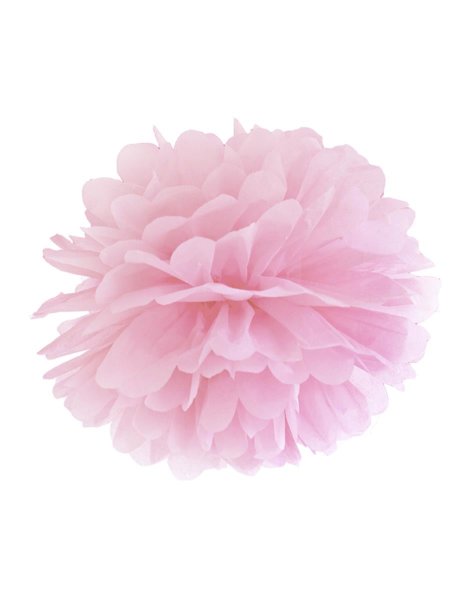 Hängepompom rosa 25 cm